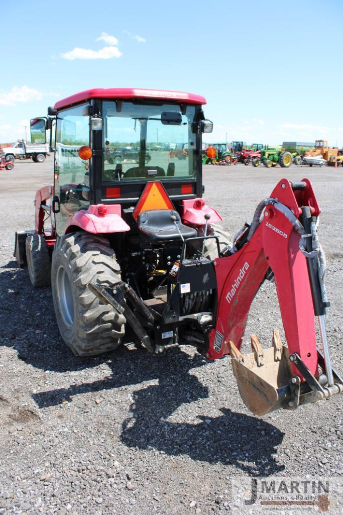 Mahindra 158 HST tractor/loader/backhoe