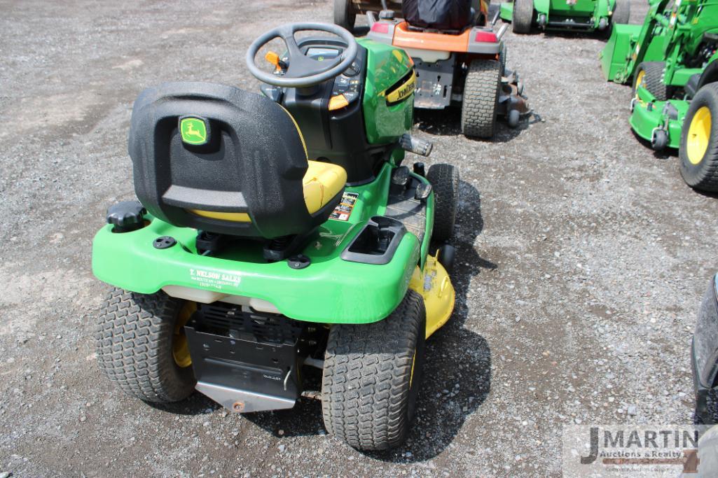 JD X300 riding mower