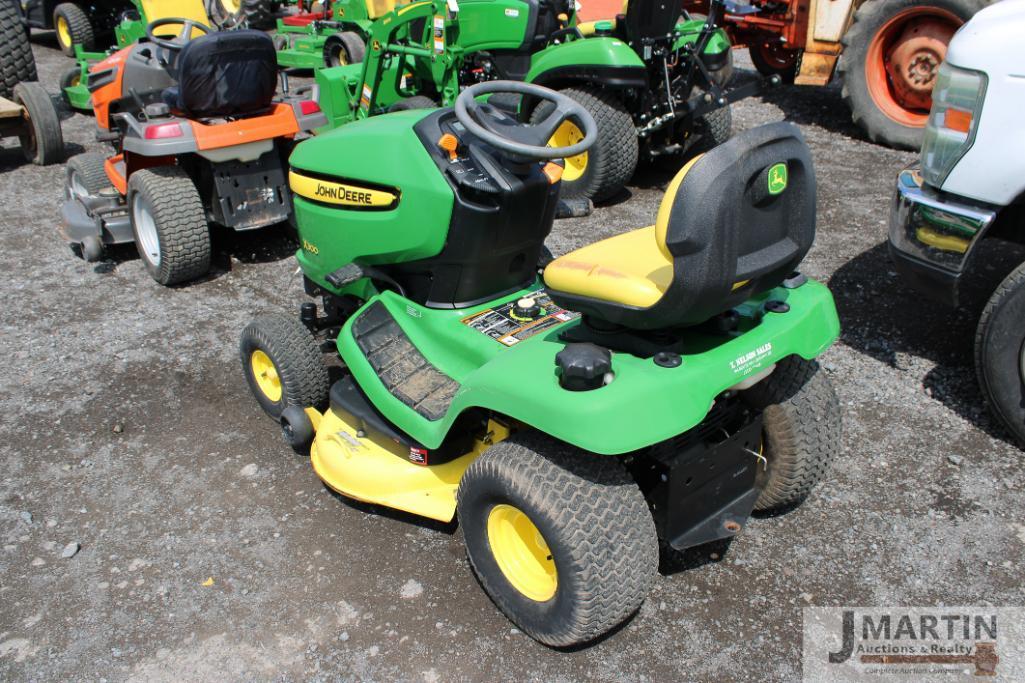 JD X300 riding mower