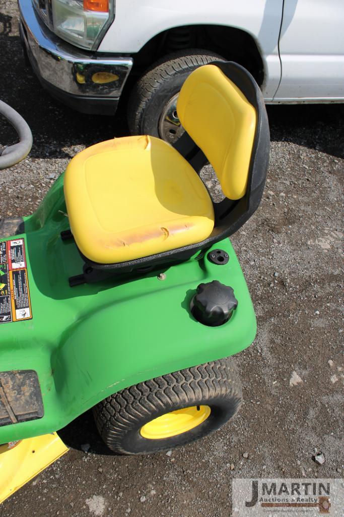 JD X300 riding mower