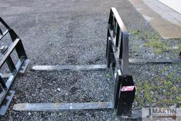 Kivel...3500# skid mount pallet forks