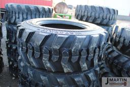 4- Forerunner 10-16.5 NHS sks-1 skid loader tires