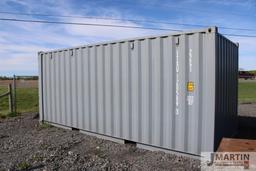 New 20' storage container