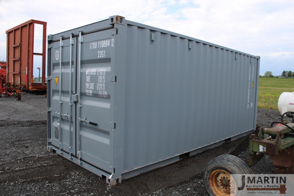 New 20'x8' storage container