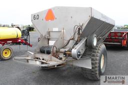 Transpead GVM 6 ton fert spreader