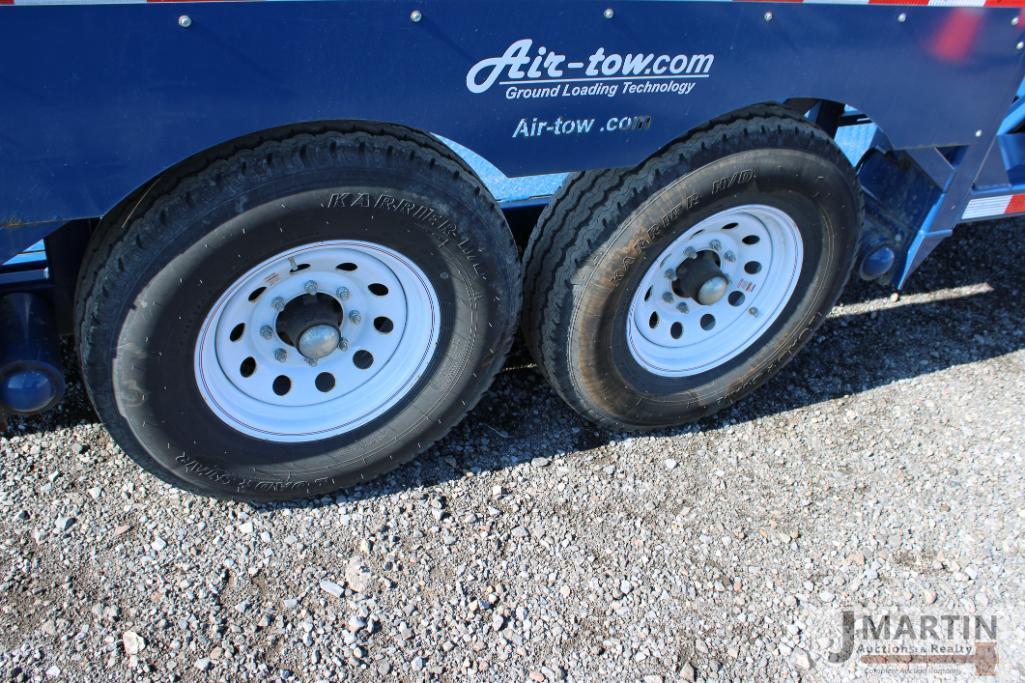 2021 Air Tow T14-10 14' drop deck trailer