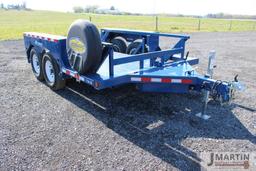 2021 Air Tow T14-10 14' drop deck trailer