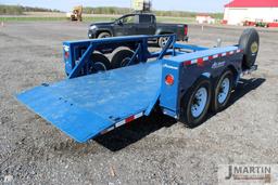 2021 Air Tow T14-10 14' drop deck trailer