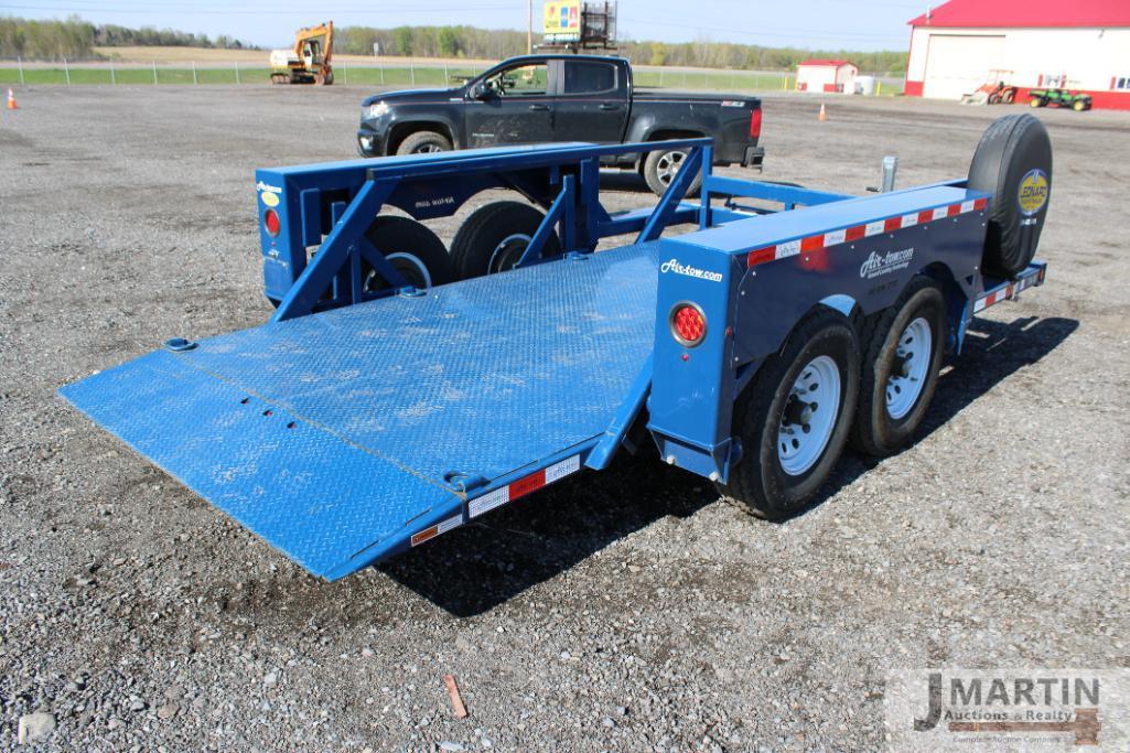 2021 Air Tow T14-10 14' drop deck trailer