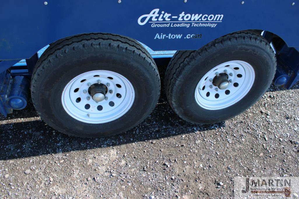 2021 Air Tow T14-10 14' drop deck trailer