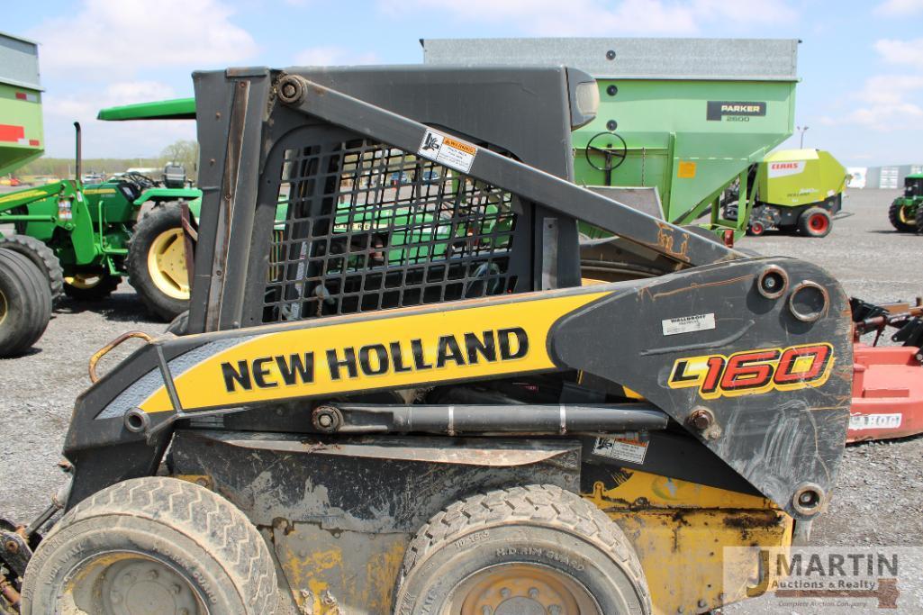 NH L160 skid loader