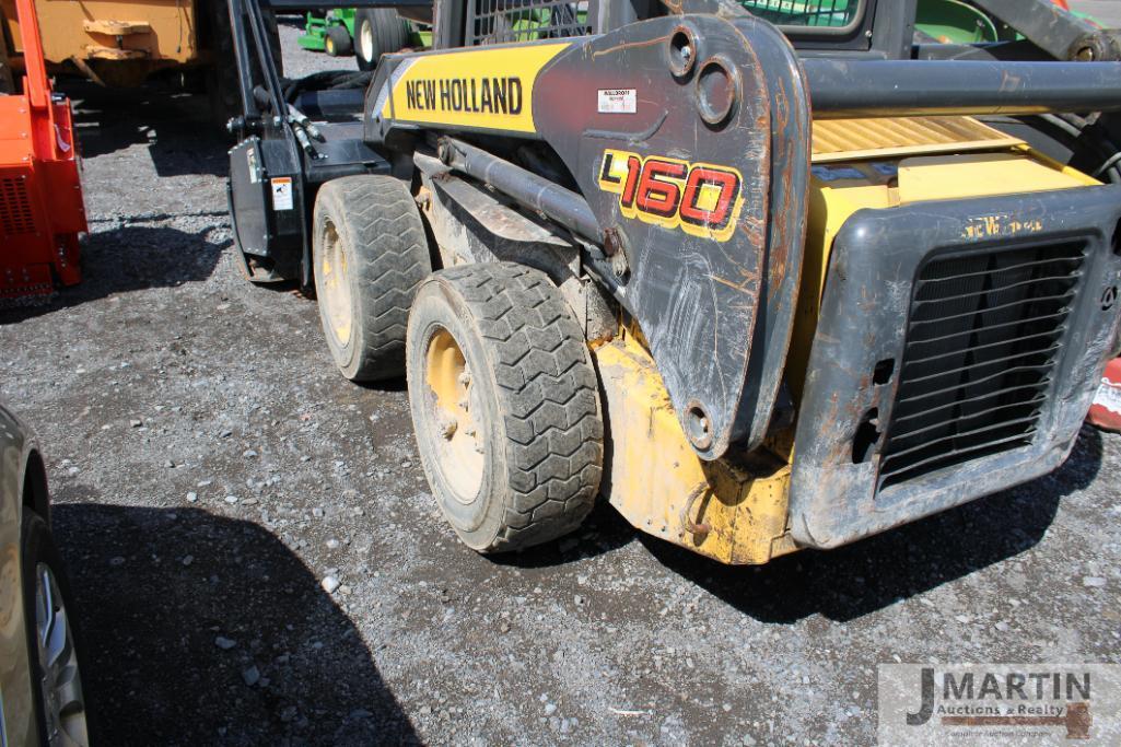 NH L160 skid loader