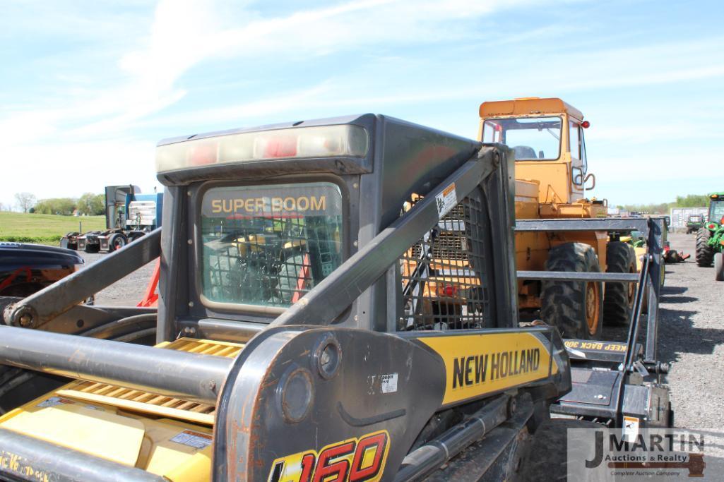 NH L160 skid loader