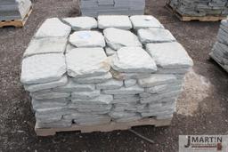 Pallet of 2'' tumbled pavers