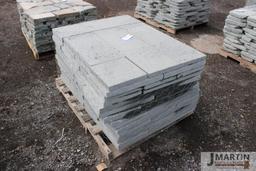 Pallet of 1.5'' bluestone patio kit