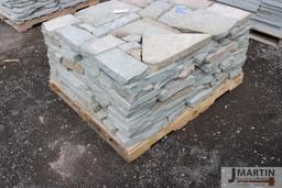 Pallet of gauge colonial wall stone