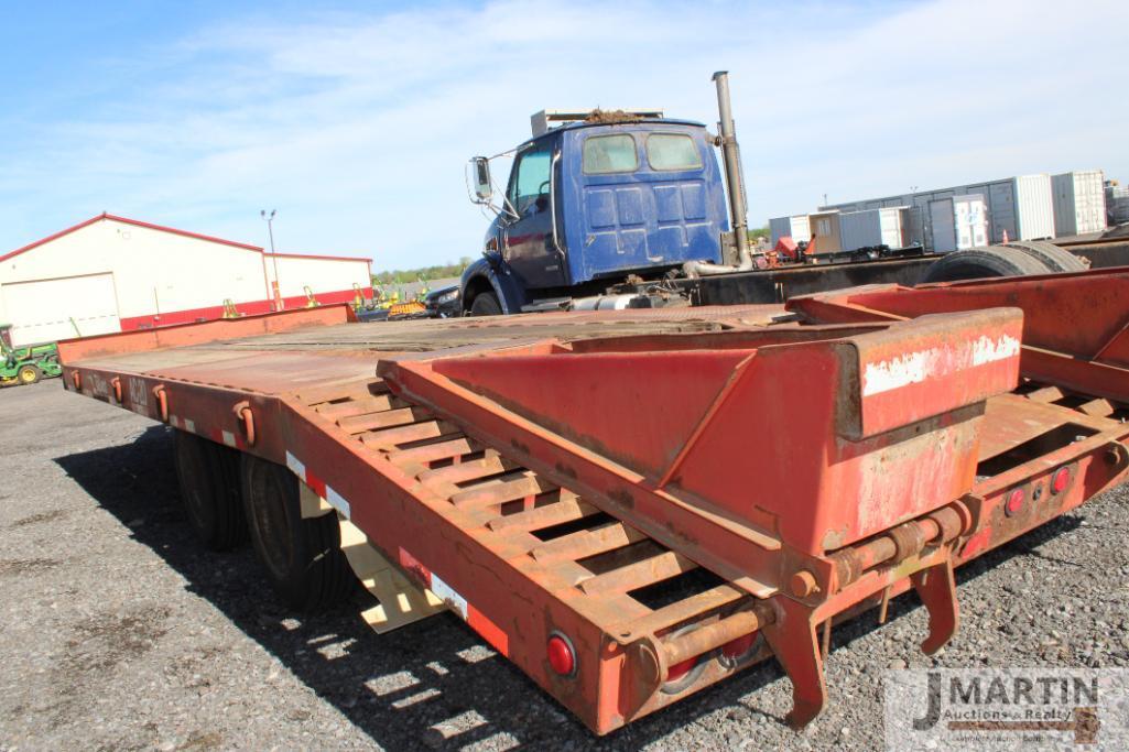 1998 Talbert 19' trailer