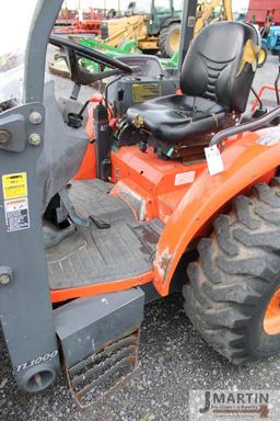 Kubota L39 tractor loader backhoe