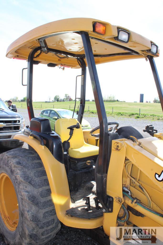 JD 110 loader tractor