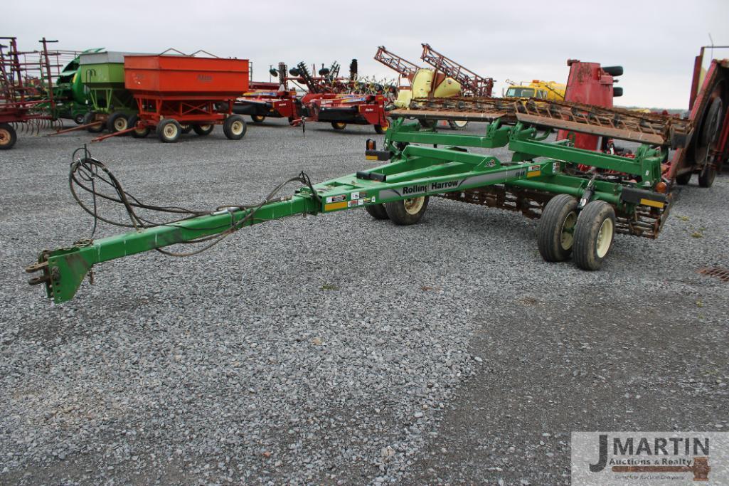 Unverferth UM 1245 24' rolling harrow