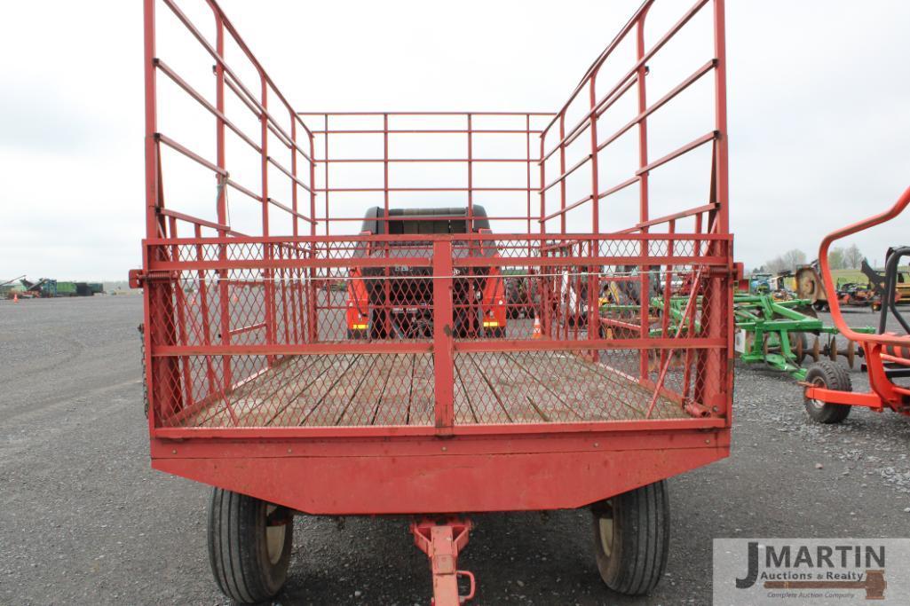 Meyer 8'x16' hay wagon