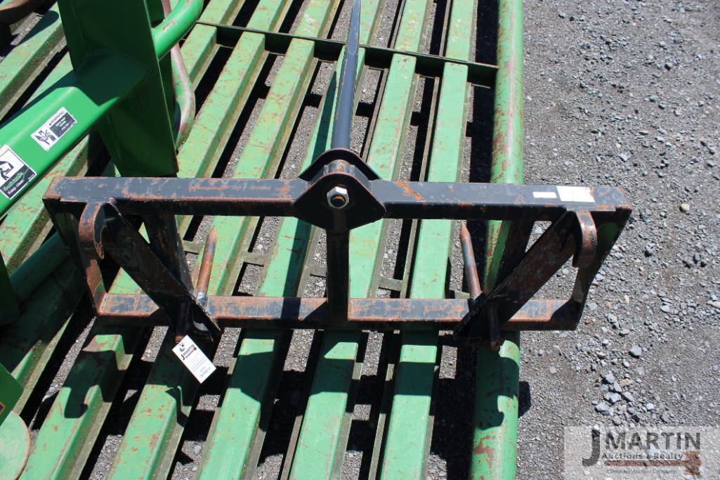 HLA JD loader mount bale fork