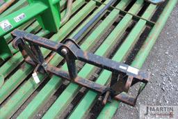 HLA JD loader mount bale fork