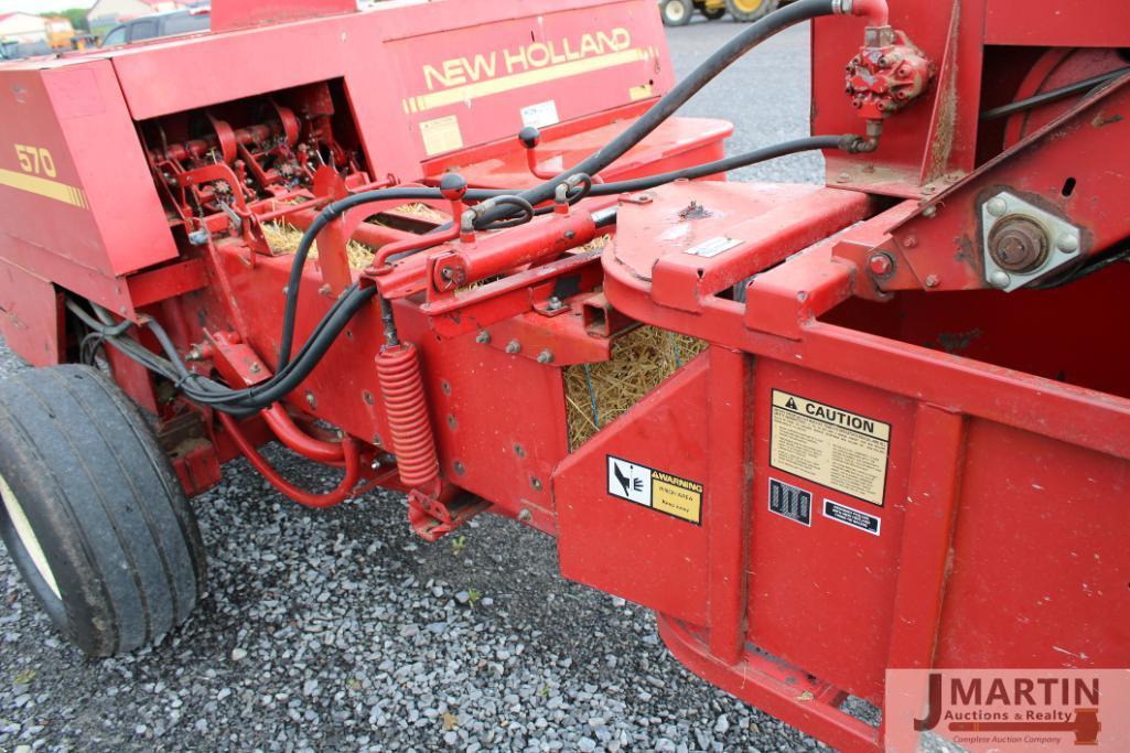 NH 570 small square baler