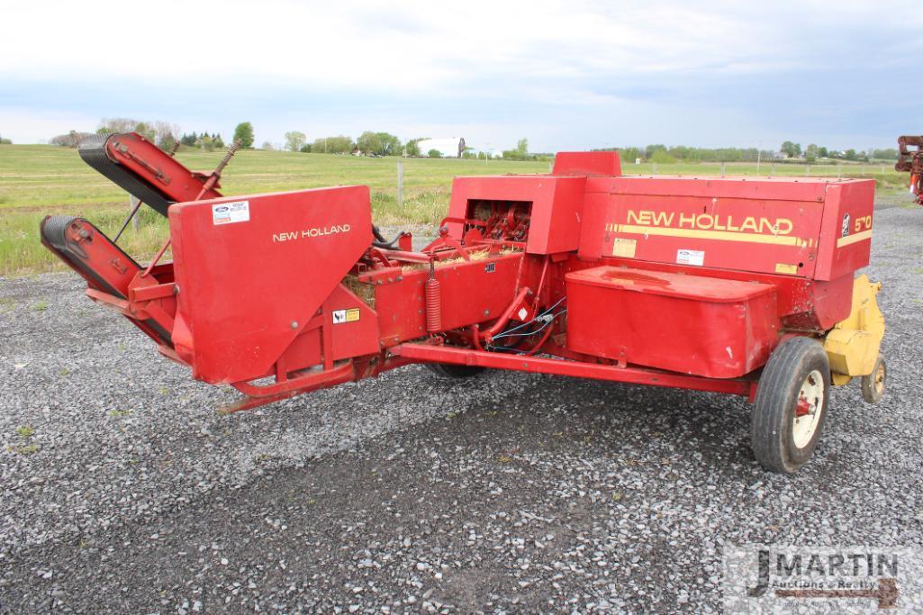 NH 570 small square baler