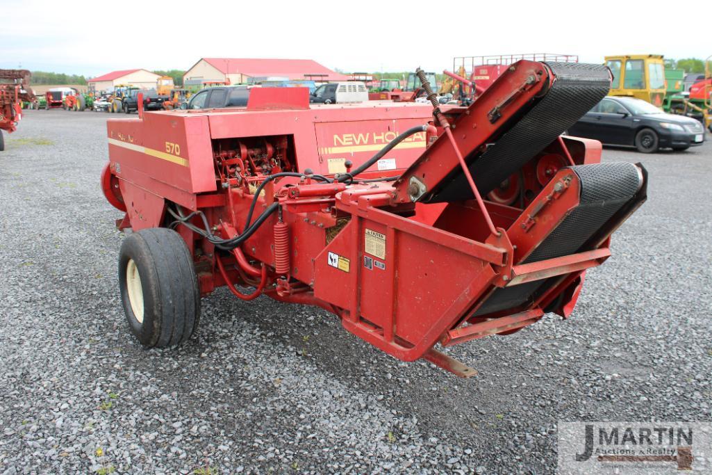 NH 570 small square baler