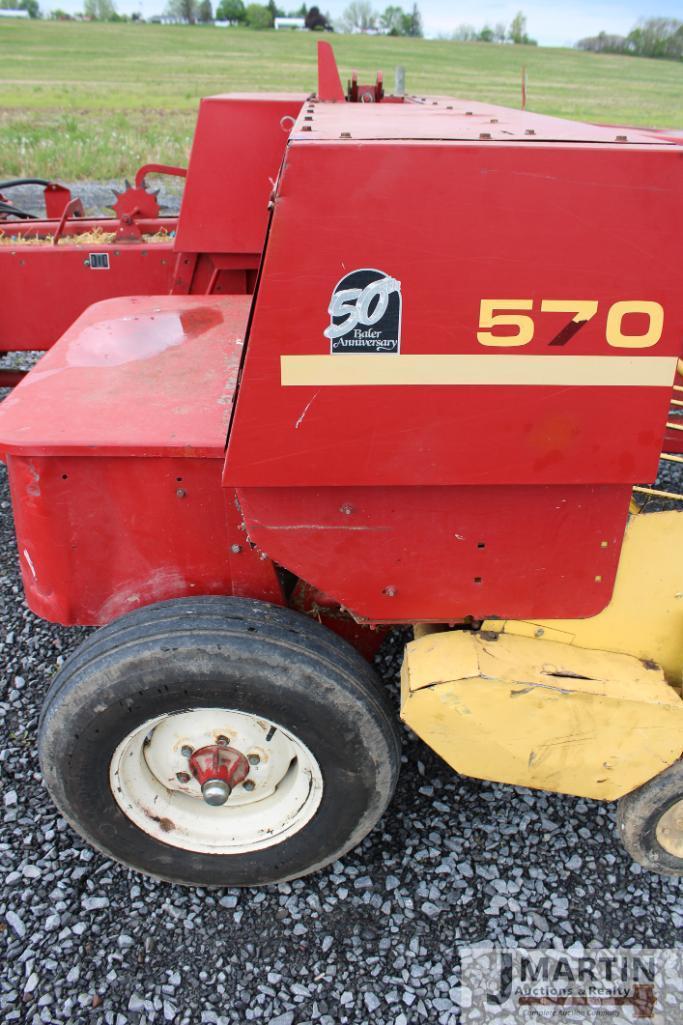 NH 570 small square baler