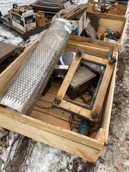 2- crates of truck parts & pumps