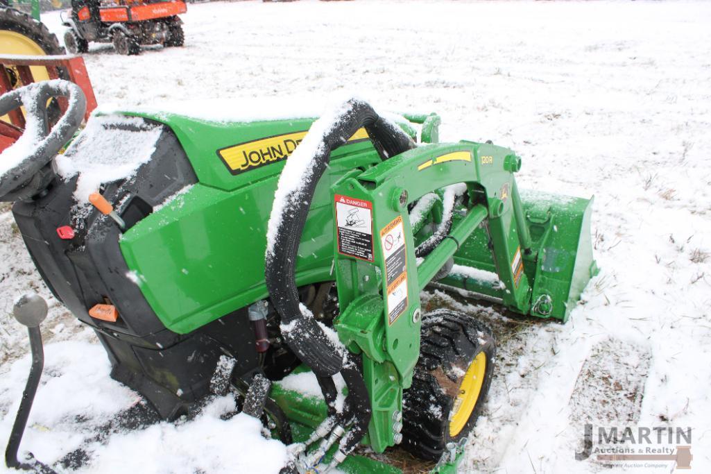 2021 JD 1023E compact w/ 120R front loader
