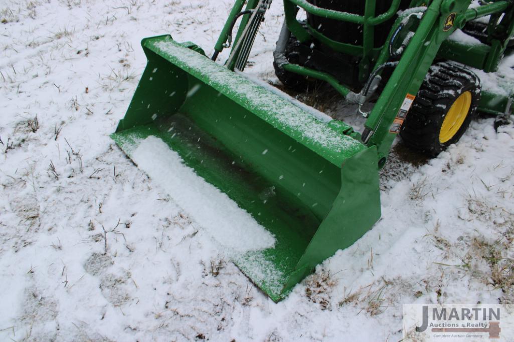 2021 JD 1023E compact w/ 120R front loader