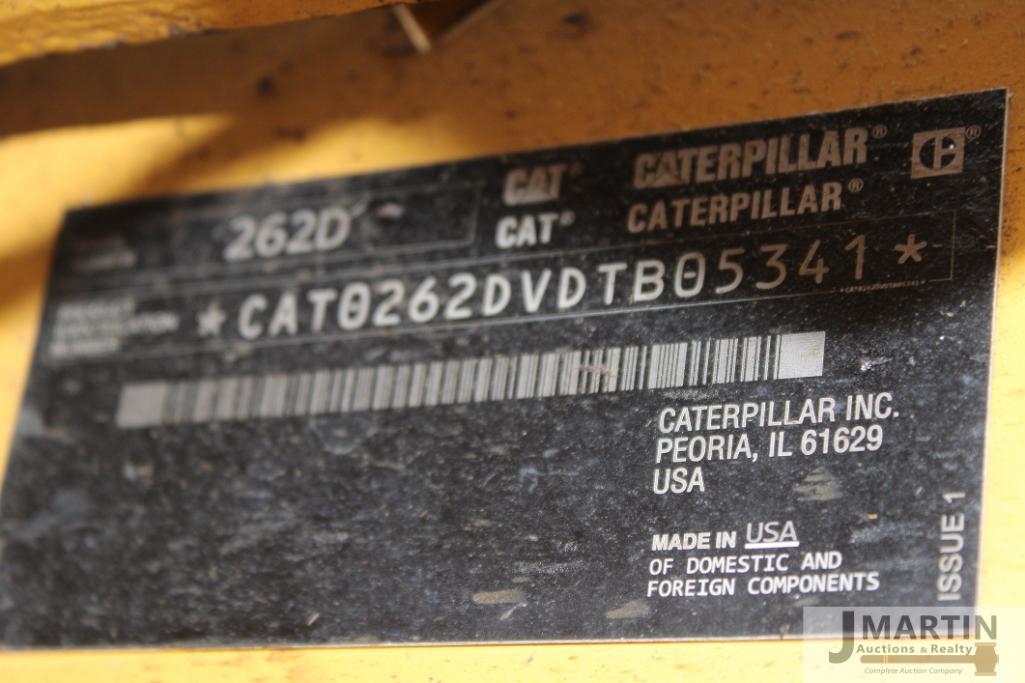 2016 Cat 262D skid loader
