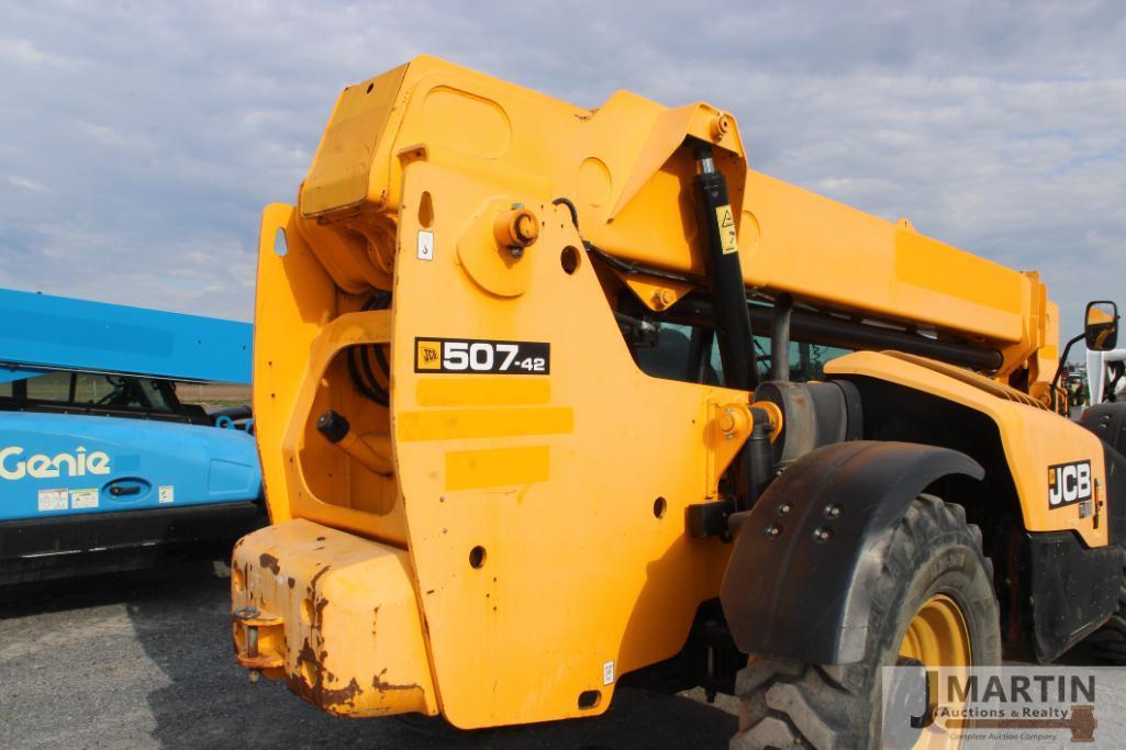 2018 JCB 507-42 telehandler