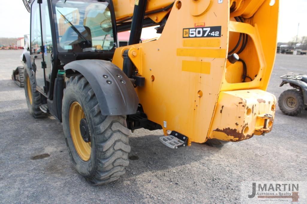 2018 JCB 507-42 telehandler