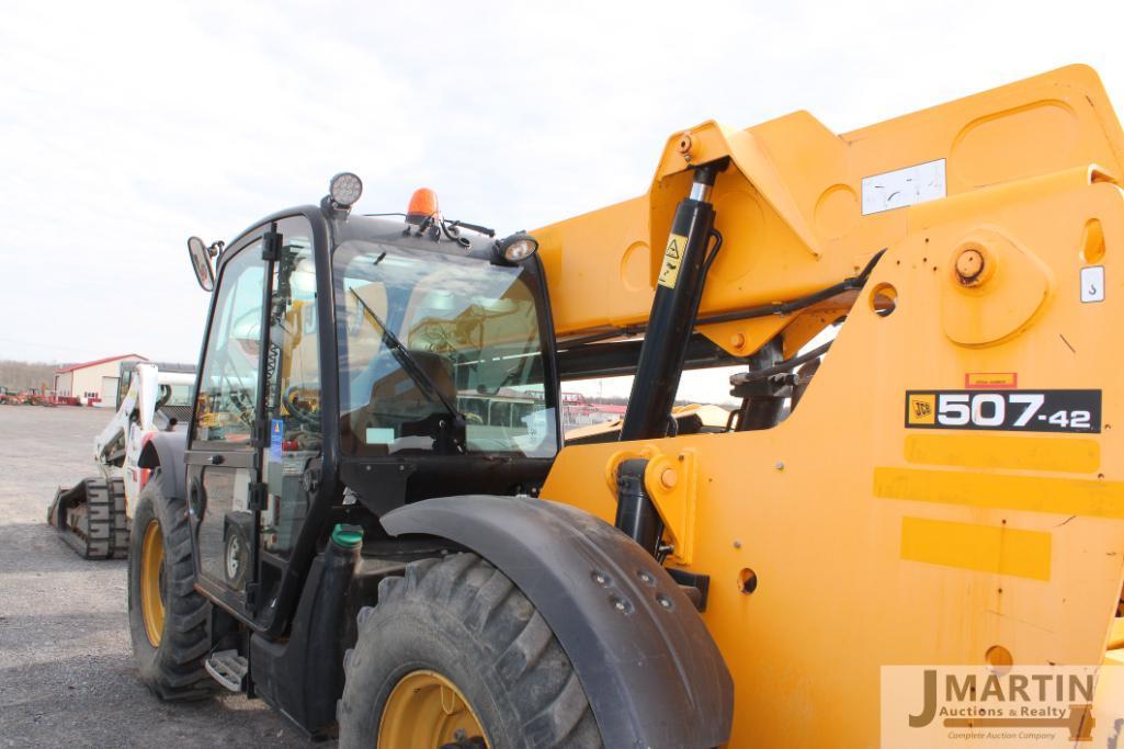 2018 JCB 507-42 telehandler