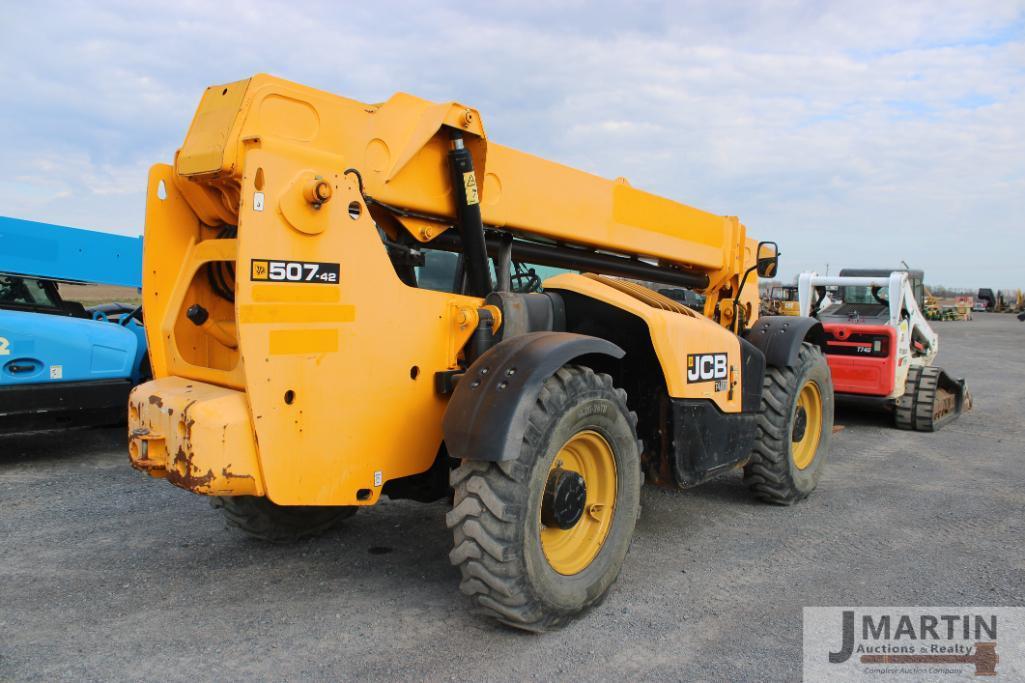 2018 JCB 507-42 telehandler
