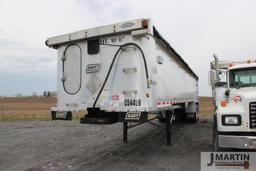2016 East 39' x 96''x 60'' end dump trailer