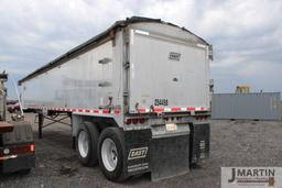 2016 East 39' x 96''x 60'' end dump trailer