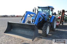 NH Work Master 95 tractor w/ NH 632TL loader
