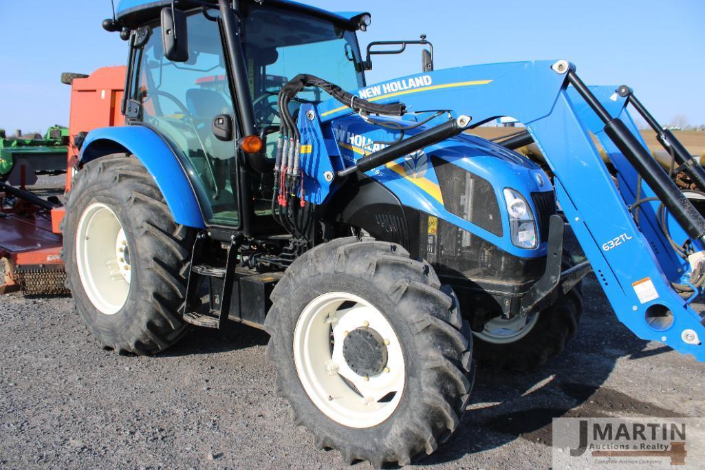 NH Work Master 95 tractor w/ NH 632TL loader