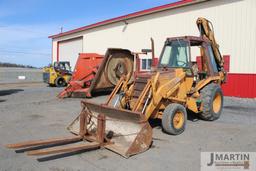 Case 580E backhoe