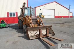 Case 580E backhoe