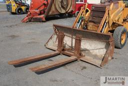 Case 580E backhoe