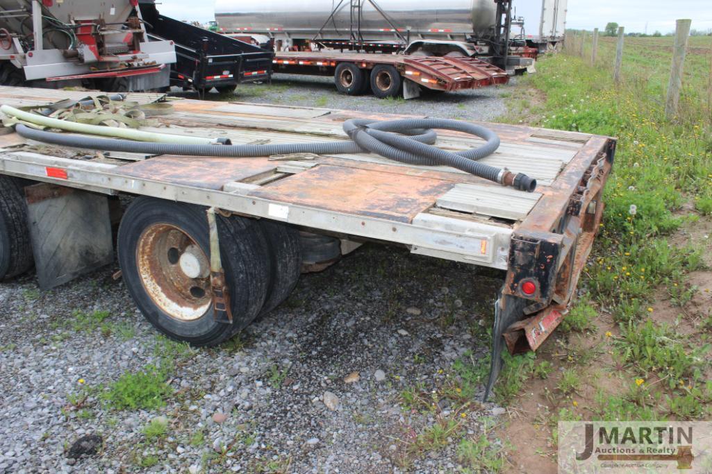 1999 Wabash 48' drop deck flat bed