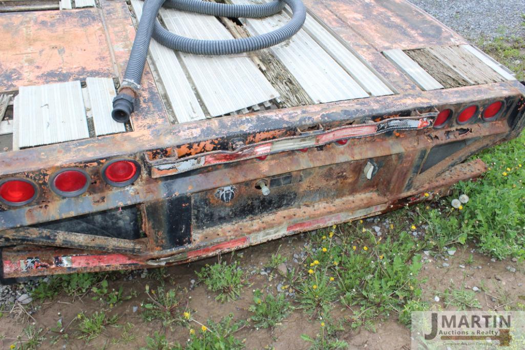 1999 Wabash 48' drop deck flat bed