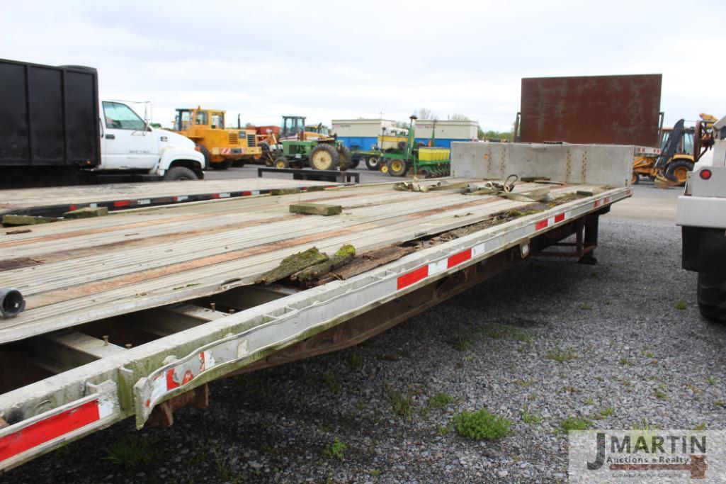 1999 Wabash 48' drop deck flat bed