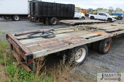 1999 Wabash 48' drop deck flat bed